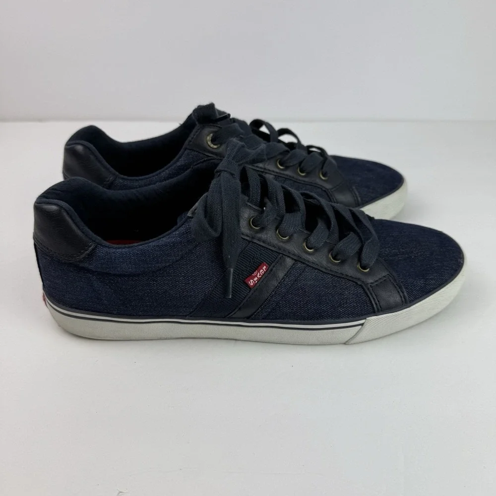 Levi's  Men's Rocklin Denim Casual Shoes - Size 10 - Picture 7 of 11